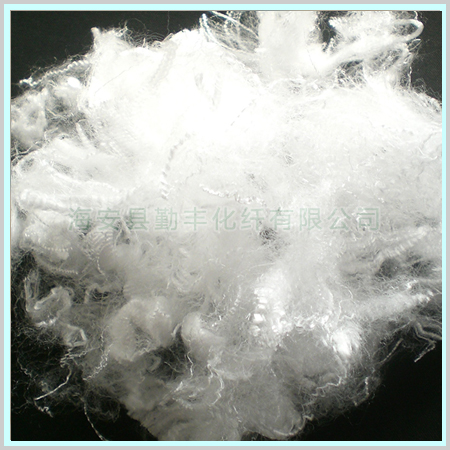 Hydrophilic polypropylene staple fiber
